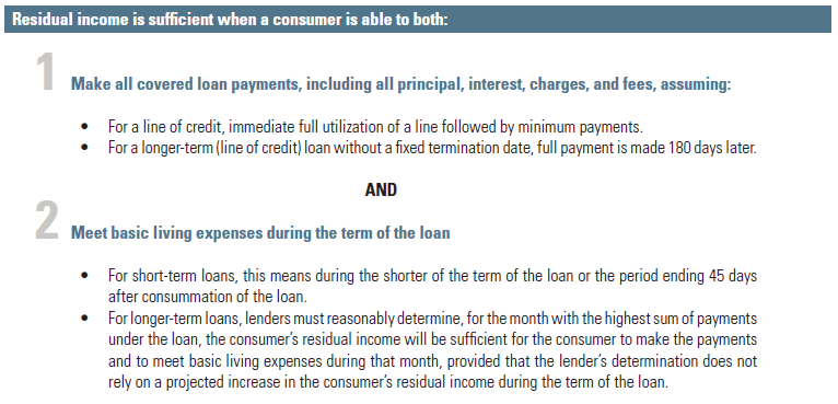 Residual-Income-Sufficiency