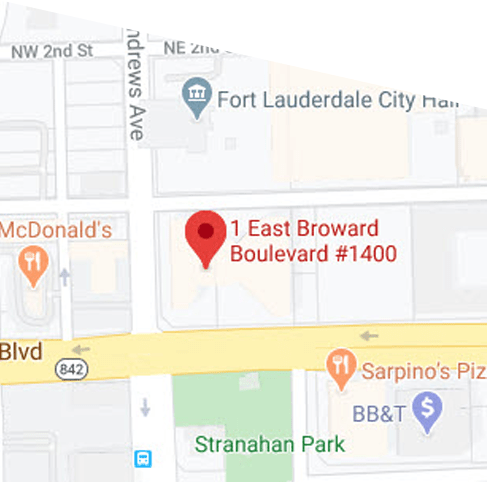Map of Fort Lauderdale