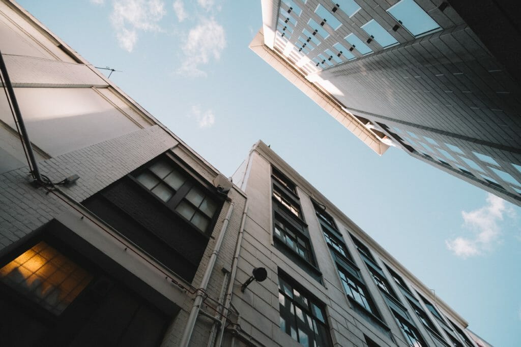 corporate buildings