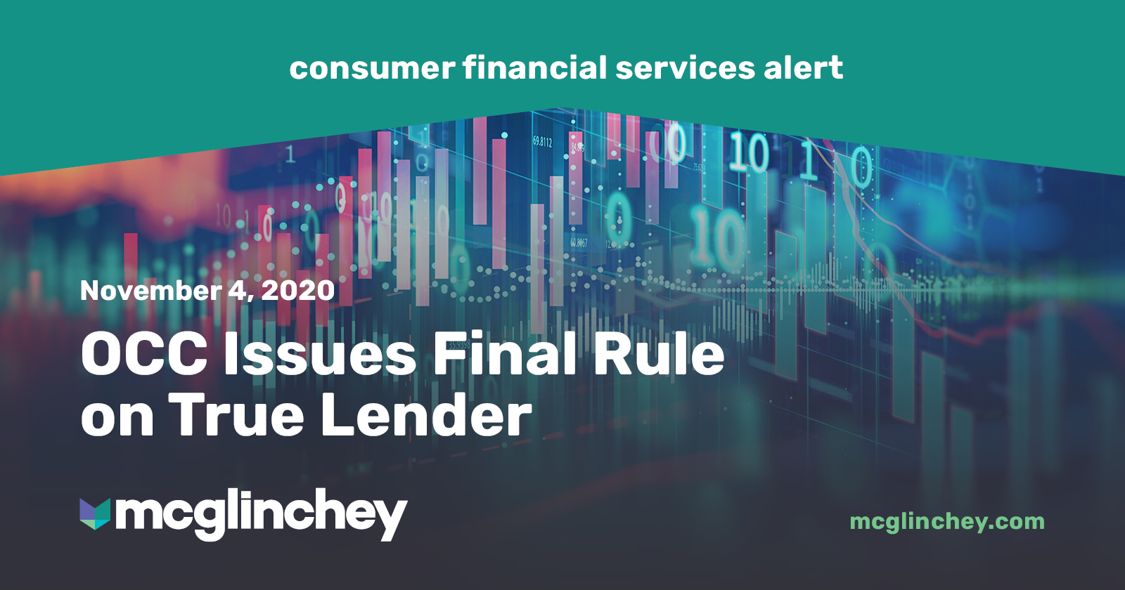 OCC Issues Final Rule on True Lender McGlinchey Stafford PLLC